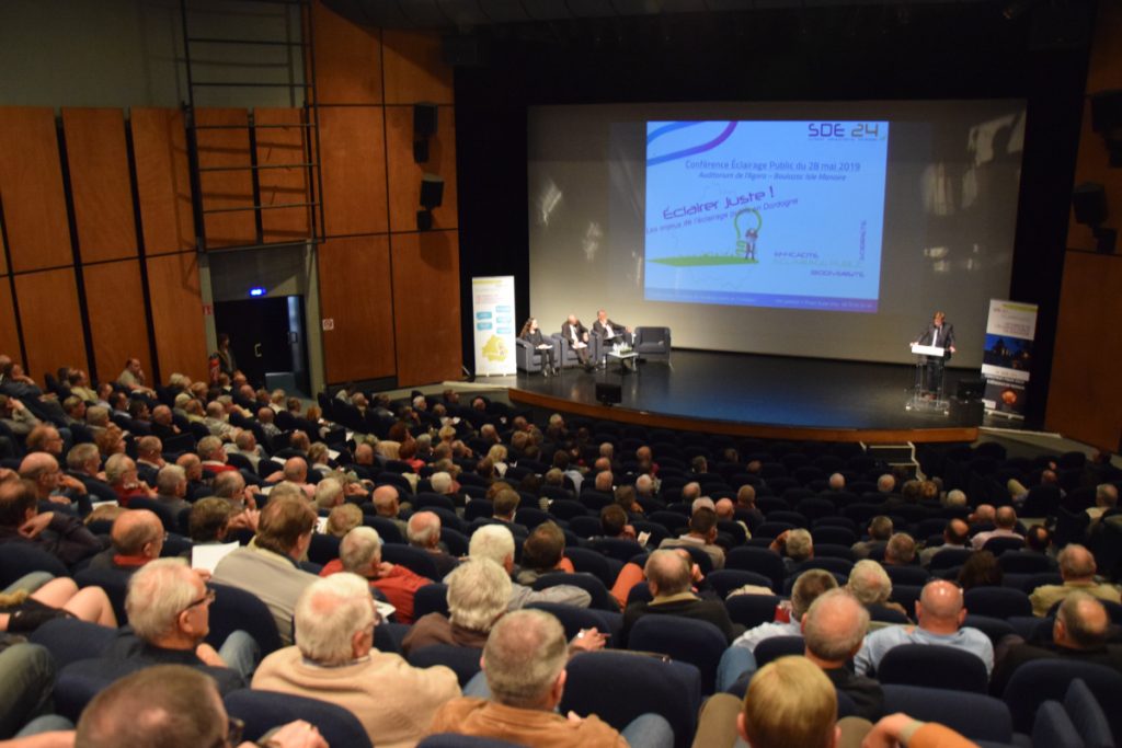 Conférence - Débat "Les enjeux de l'éclairage public en Dordogne"