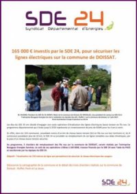 ACTU TRAVAUX SDE 24