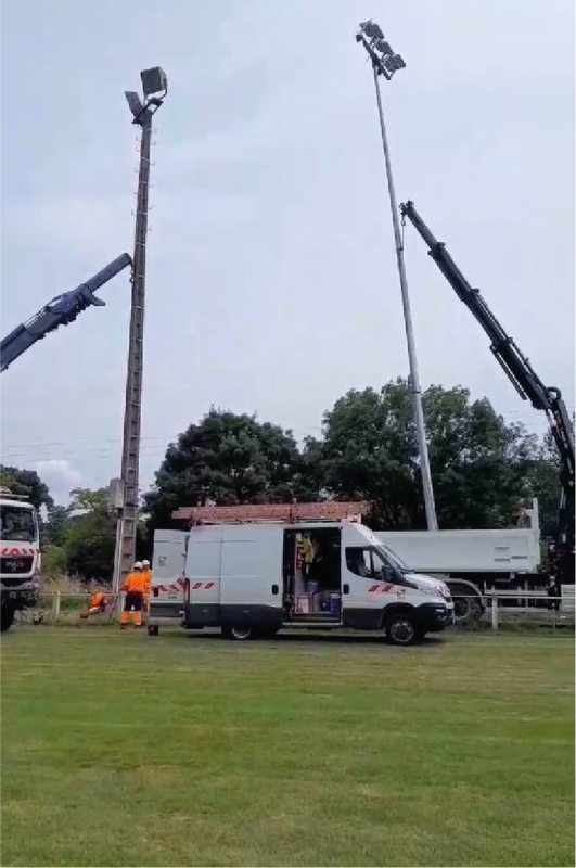 Photos - Travaux eclairage stade Creysse_6