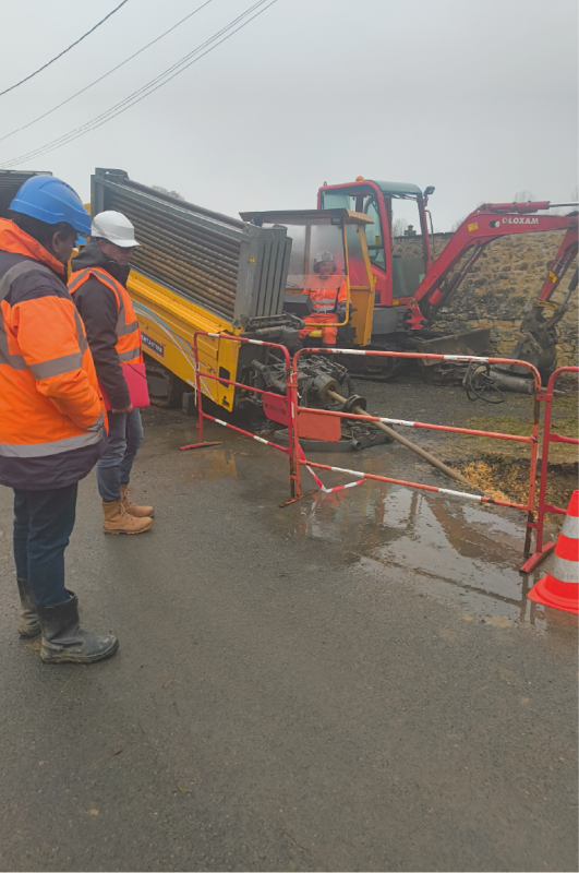 Photos - Travaux raccordement Trémolat_4