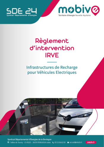 Couv - Règlement IRVE 2023